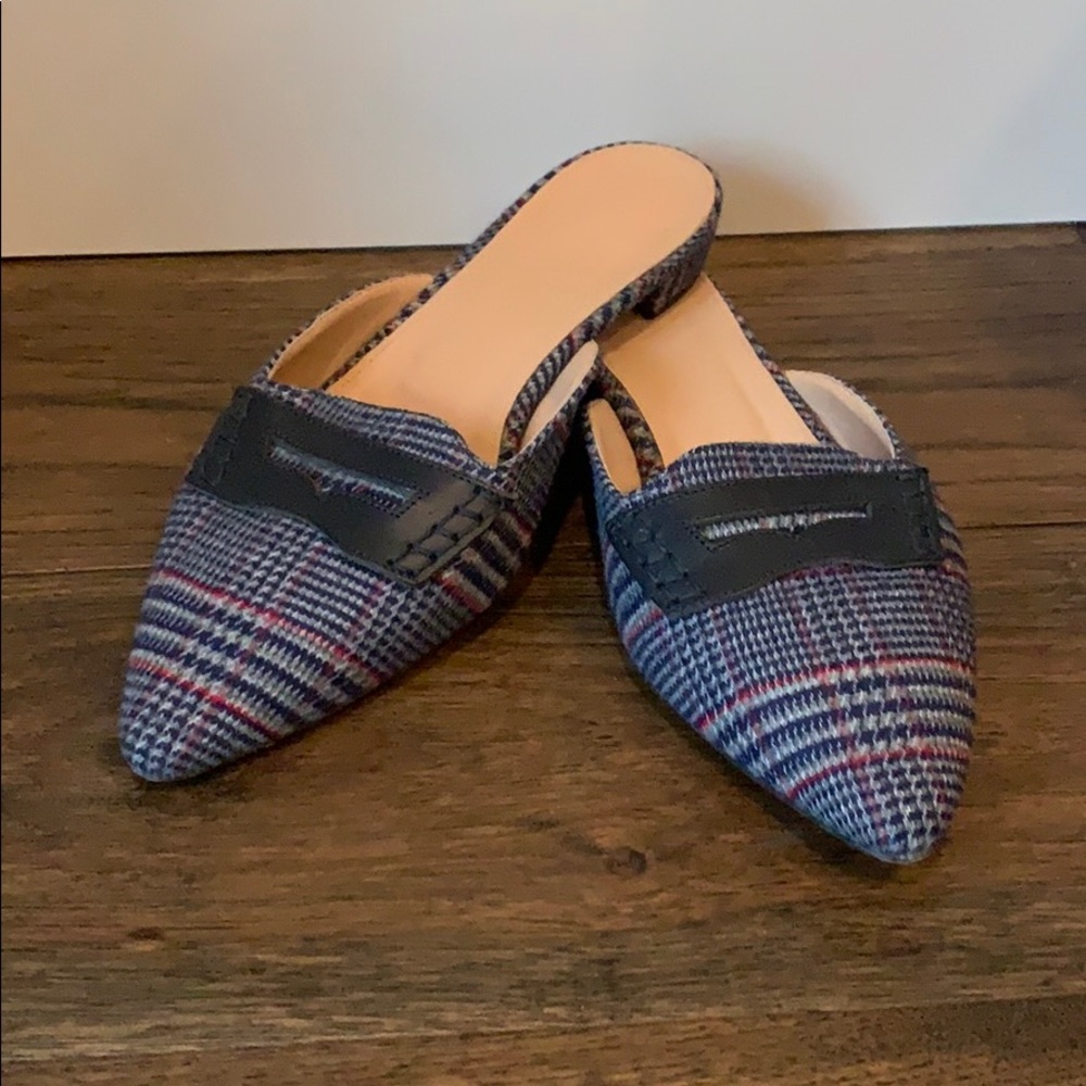 J. Crew Tweed Mule